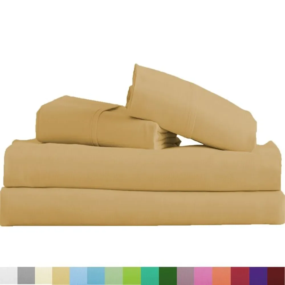 Woven Trends Hotel Luxury Bed Sheets Set - 1800 Series Supreme Collection, Extra